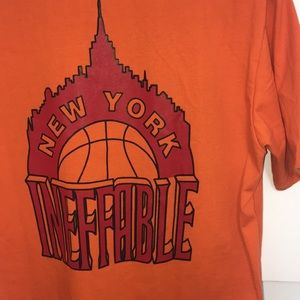 Ineffable- L Double Sided T-Shirt. Orange/Red NWOT